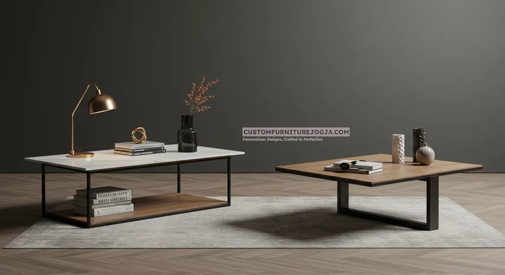 Jasa Pembuatan Meja Tamu Jogja